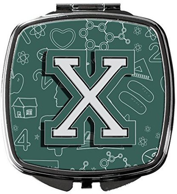 

Caroline's Treasures CJ2010-XSCM Letter X Back to School Initial Compact Mirror