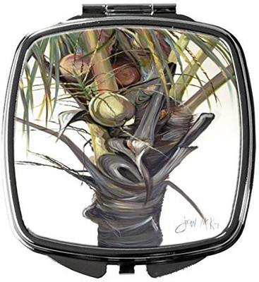 

Caroline's Treasures JMK1279SCM Coconut Tree Top Compact Mirror