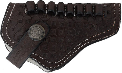 

SHAH Leather .32 Pistol Cover, 15 cm x 9 cm Racquet Carry Case/Cover Free Size(Brown)