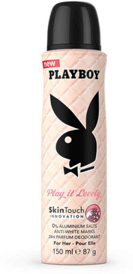 

Playboy Play it Lovely Deodorant Spray - For Women(150 ml)