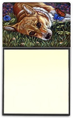 

Caroline's Treasures Pocket-size Note Pad(Desk Artwork, White)