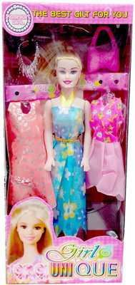 

Shoppernation Cute Kids Gift Able Doll Play Set(Multicolor)