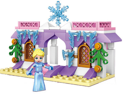

Montez Happy Princess 98 Pcs 37004 Blue DIY Blocks Set Doll House(Multicolor)