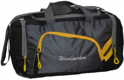 

Wood Pecker 17 inch/43 cm Duffle bag Lily Grey Travel Duffel Bag(Grey)