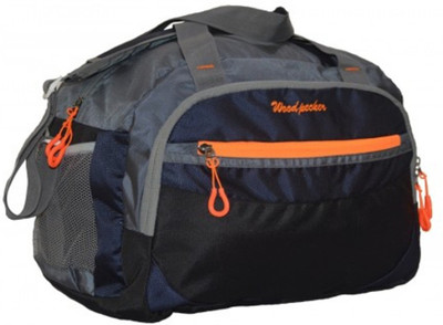 

Wood Pecker 15 inch/38 cm Duffle bag Buransh Blue Travel Duffel Bag(Blue)