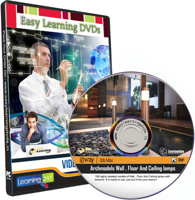 

Easylearning 3ds Max V-ray Archmodels of Wall , Floor And Ceiling lamps with textures (196 Lamps Models) DVD(DVD)
