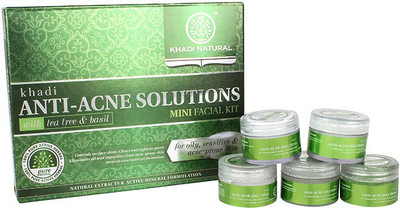 

Khadi Natural Anti Acne Mini Facial Kit 15 g(Set of 5)