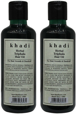 

Khadi Herbal Triphala Hair Oil(420 ml)