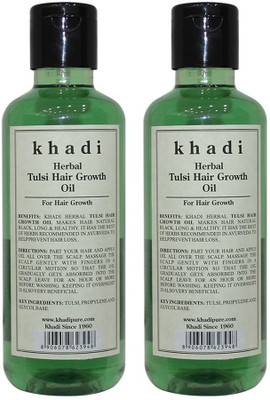 

Khadi Herbal Tulsi Hair Growth Oil Hair Oil(420 ml)