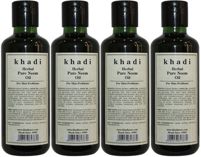 

Khadi Herbal Pure Neem Oil Hair Oil(840 ml)