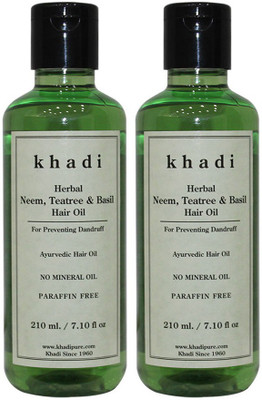 

Khadi Herbal Neem, Teatree & Basil Hair Oil(420 ml)