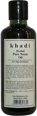 

Khadi Herbal Pure Neem Oil Hair Oil(210 ml)