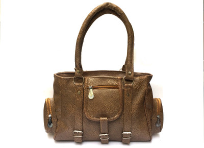 

urban interia Hand-held Bag(Brown)