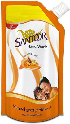 

Santoor Essential Oils Hand Wash Refill(800 ml, Pouch)