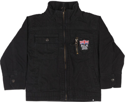 

Palm Tree Full Sleeve Solid Baby Boys jacket, 1396