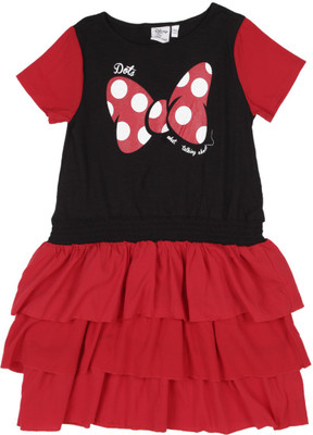 

Disney by Genes Girls Mini/Short Dress(Multicolor, Half Sleeve, Multi colour