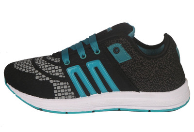 

Xpert Boys Lace Running Shoes(Multicolor, Black and sky