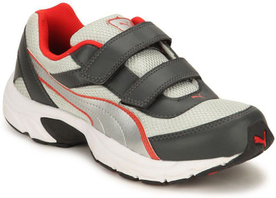 

Puma Boys & Girls Lace Running Shoes(Grey, Gray