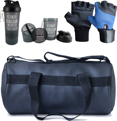 

Hyper Adam Stylish Multi-purpose Gym Bag, Protein Shaker And Gym Glove With Wrist Support Combo( pack of 3) Gym & Fitness Kit