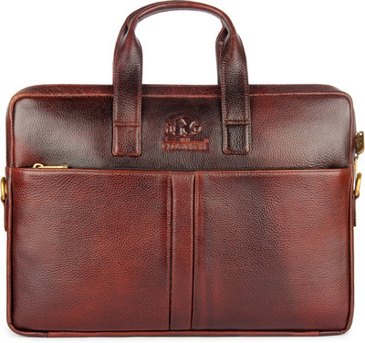 

The Clownfish 14 inch Laptop Messenger Bag(Maroon, Black)
