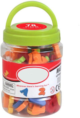 

Miss & Chief Magnetic Letters and Number (78pcs)(Multicolor)