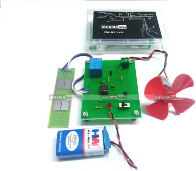 

INSIGNIA LABS TOUCH SENSOR BASED MOTOR/FAN CONTROL FOR SCHOOL COLLEGE PROJECT KIT(Multicolor)