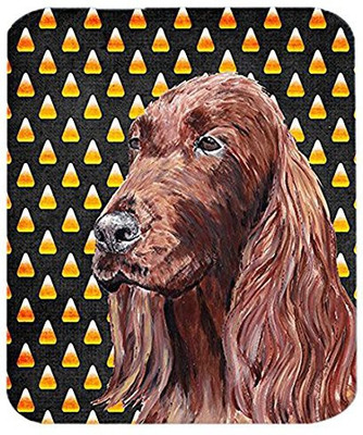 

Caroline's Treasures Irish Setter Halloween Candy Corn Mouse Pad/Hot Pad/Trivet - SC9524MP Mousepad(Multicolor)