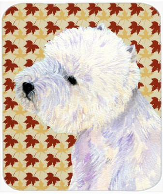 

Caroline's Treasures Westie Fall Leaves Portrait Mouse/Hot Pad/ Trivet - LH9090MP Mousepad(Multicolor)