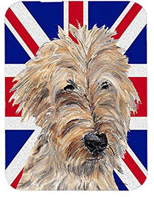

Caroline's Treasures Golden Doodle with English Union Jack British Flag Mouse Pad Hot Pad/Trivet - SC9859MP Mousepad(Multicolor)