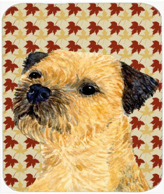 

Caroline's Treasures Border Terrier Fall Leaves Portrait Mouse/Hot Pad/ Trivet - LH9098MP Mousepad(Multicolor)