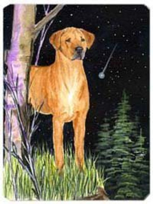 

Caroline's Treasures Starry Night Rhodesian Ridgeback Mouse/Hot Pad/ Trivet - SS8479MP Mousepad(Multicolor)