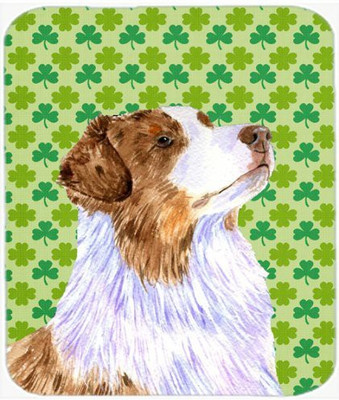 

Caroline's Treasures Australian Shepherd St. Patrick's Day Shamrock Mouse/Hot Pad/ Trivet - LH9183MP Mousepad(Multicolor)