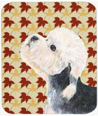 

Caroline's Treasures Dandie Dinmont Terrier Fall Leaves Portrait Mouse/Hot Pad/ Trivet - SS4353MP Mousepad(Multicolor)