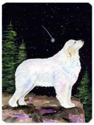 

Caroline's Treasures Starry Night Great Pyrenees Mouse/Hot Pad/ Trivet - SS8471MP Mousepad(Multicolor)