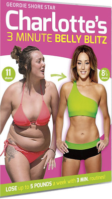 

CHARLOTTE CROSBY's 3 MINUTE BELLY BLITZ FITNESS WORKOUT DVD(DVD English)