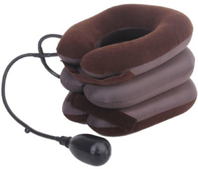 

NMRK,R R Enterprises Segolike Comfortable Headache Back Shoulder Pain Cervical Traction Device Brown Neck Pillow & Eye Shade(Brown)