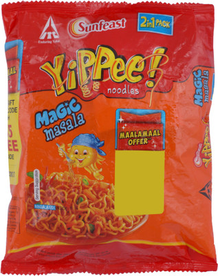 

Yippee Magic Masala Instant Noodles 140 g(Vegetarian)