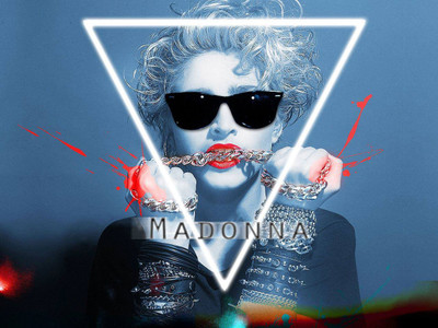

KumkumArts Madonna Poster 12 x 18 Inch, HD Quality Image, Gloss Paper, Unframed, Qty 1 Paper Print(18 inch X 12 inch, Rolled)