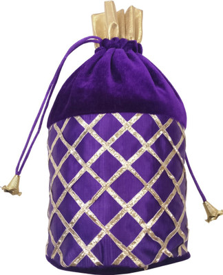 

Angelfish AELKMB0812 Potli(Purple)