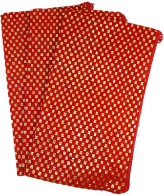 

Addyz Pack of 3 Pieces Bridal Gifting Suhag Pitara Bag Return Gifting Pouch Pouch(Red)