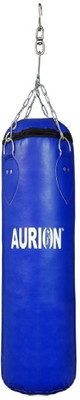 

Aurion synthetic leather Unfilled Punching Bag -48 inch with free Hand wrap Hanging Bag(48, 48 kg)