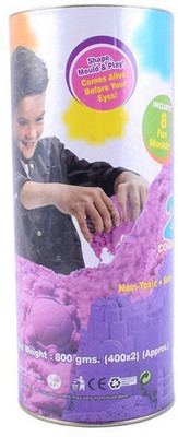 

Ekta PRiQ Active Sand Clay - Non Sitcky and Non Toxic Multicolor Putty Toy