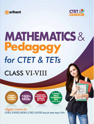 Ctet & Tets for Class vi-VIII Mathematics & Pedagogy(English, Paperback, unknown)