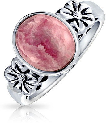 

Bling Jewelry Sterling Silver Sterling Silver Plated Ring, Pink