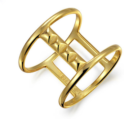

Bling Jewelry Sterling Silver Sterling Silver Plated Ring, Yellow