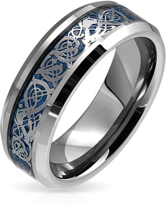 

Bling Jewelry Tungsten Ring, Blue