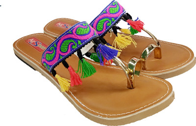 

AirSoon Women Gold Flats