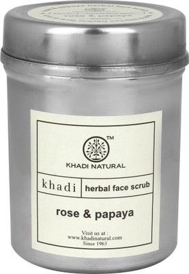 

Khadi Natural Rose & Papaya Face Scrub(100 g)