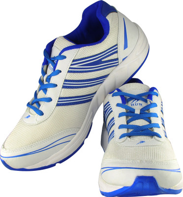 

Tapps RUN Men's Sports Shoes Walking Shoes For Men(Blue, Off White, White and royal blue