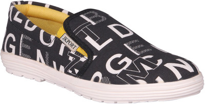 

JK Port Men New Casual Canvas Shoes For Men(Black